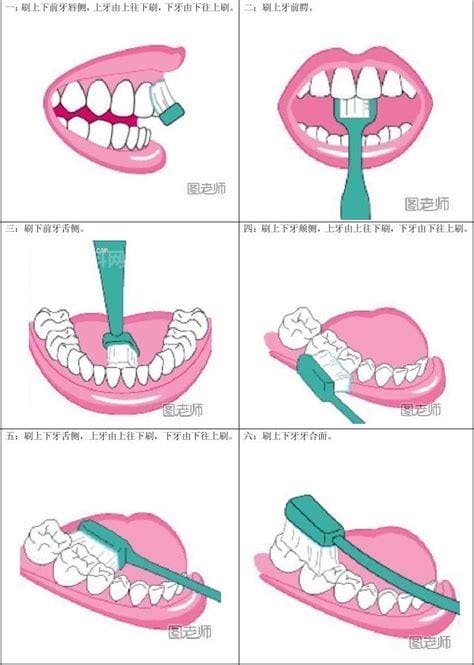 刷牙的正确方法
