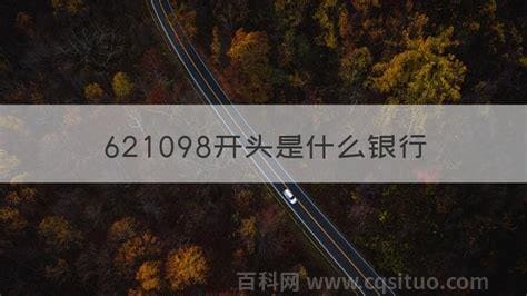 621098开头是什么银行