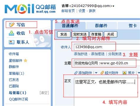 邮箱号是什么样的格式qq