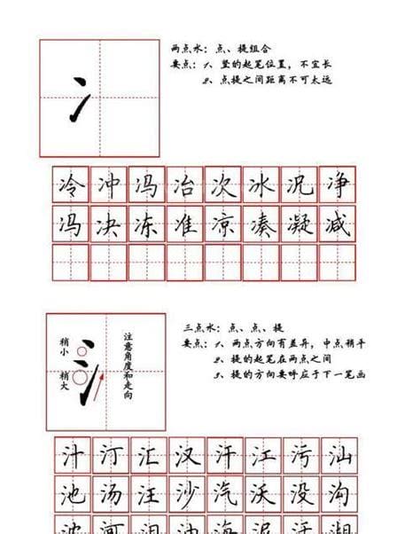 两点水字旁的字有什么