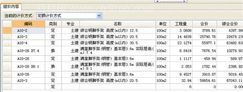 定额子目是什么意思和解释