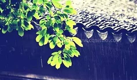 上海梅雨季节是什么时间