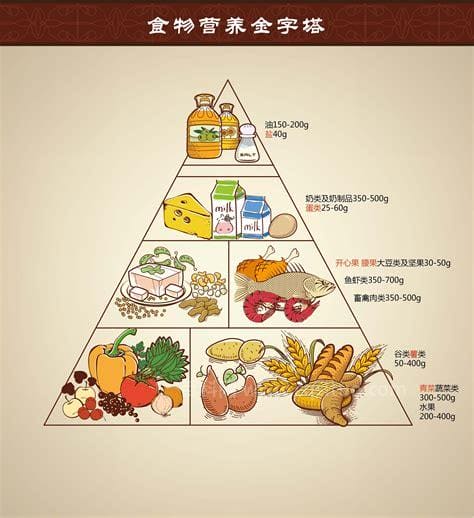 黄帝内经中的膳食营养金字塔