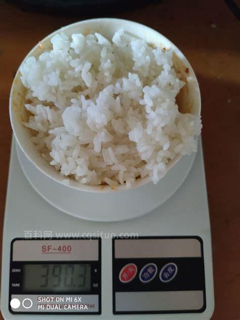 拳头大的米饭多少克