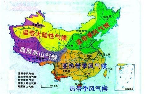 温带大陆性气候特点