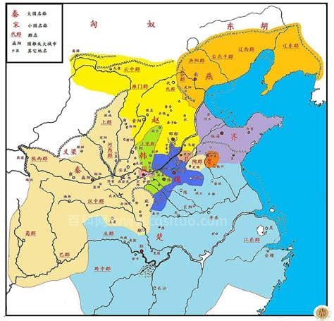 秦国是现在的哪个省