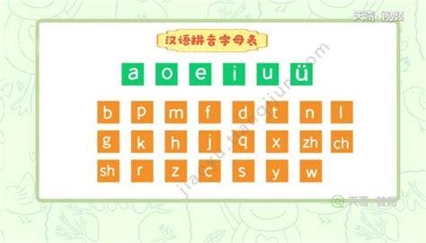 aoe拼音字母表顺序 aoe拼音字母表