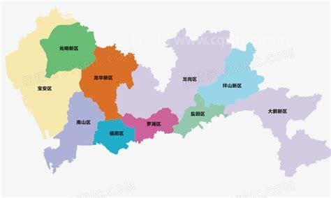 深圳几个区分别是什么