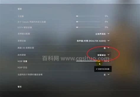 csgo怎么开麦