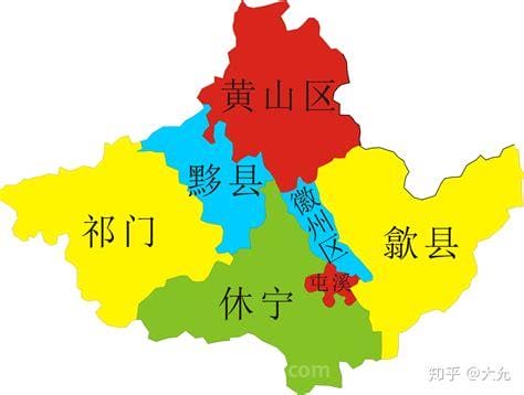 黄山市包括哪几个县