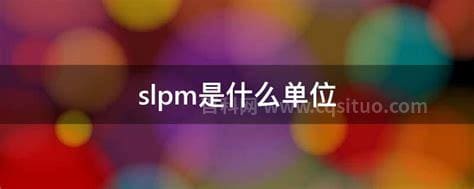 slpm是什么单位