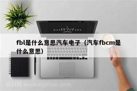 fbl是什么意思汽车电子