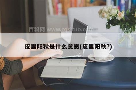 皮里阳秋是什么生肖(皮里阳秋是什么生肖)