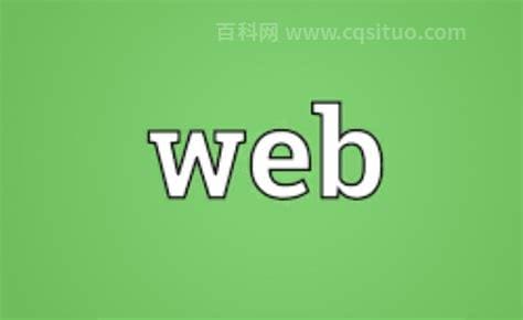 web是什么意思？