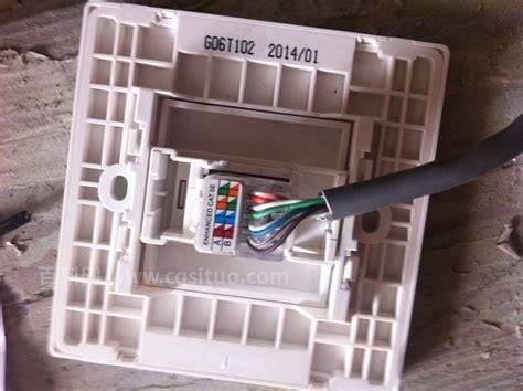 网线插座安装，网线模块接线方法详细图解方法