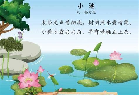 《小池》古诗描写什么季节？