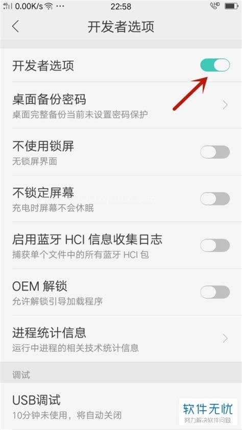 OPPO手机怎么打开开发者选项