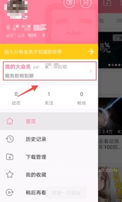哔哩哔哩怎么关闭自动续费大会员