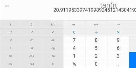 手机计算器怎么用tan值算角度