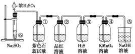 亚硫酸钠与硫酸反应方程