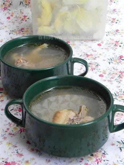 榴莲壳煲鸡汤的做法功效与作用
