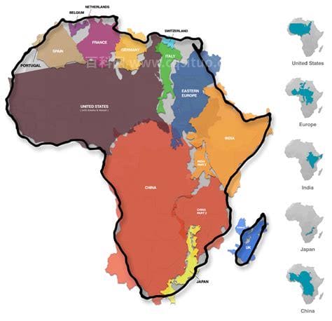 非洲国家面积排名