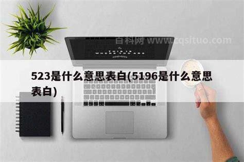 523代表什么爱情含义