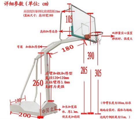 篮球架的标准高度是多少