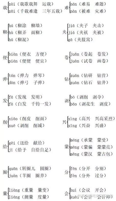 多音字待怎么组词 多音字待组词解释