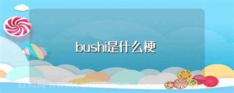 bushi是什么梗 bushi是什么意思