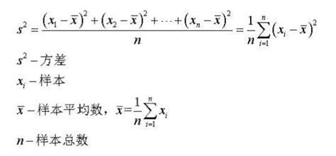 什么是方差如何计算方差 方差计算公式