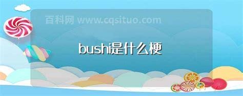 bushi是什么梗 bushi是什么意思