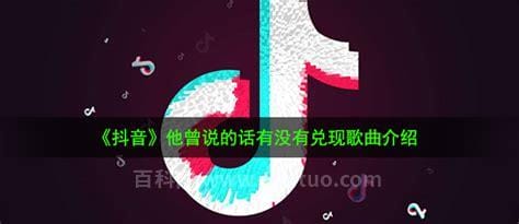 他曾说的话有没有兑现是什么歌，这首歌歌名是什么呢？