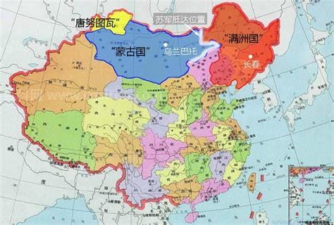 蒙古国什么时候从中国分出去的，1911年清朝灭亡后，外蒙古宣布独立