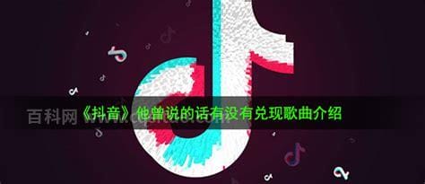 他曾说的话有没有兑现是什么歌，这首歌歌名是什么呢？