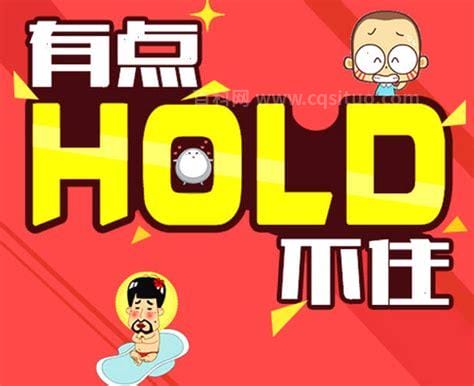 hold不住是什么意思，指掌控不住驾驭不了的意思