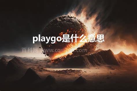 playgo是什么意思