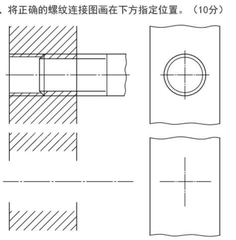 机械制图螺纹画法