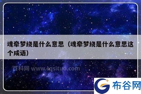 魂牵梦绕是什么意思