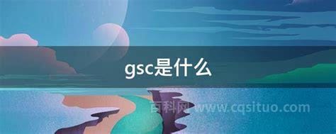 gsc是什么