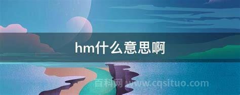 hm什么意思啊