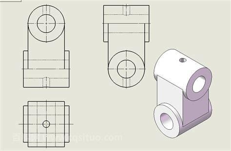 三视图的视图画法