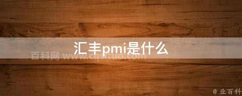 汇丰pmi是什么