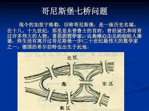 哥尼斯堡七桥问题的解法