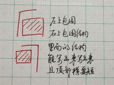 左上半包围的字有哪些