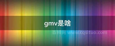 gmv是啥 GMV是啥意思