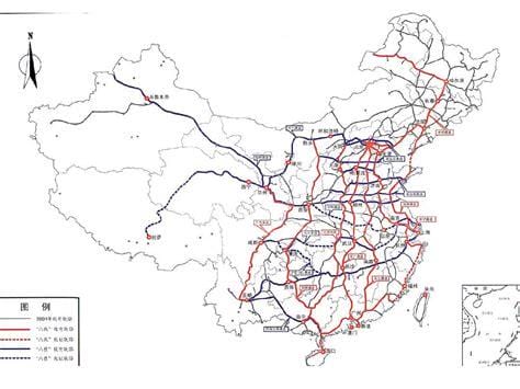 八横八纵铁路通道(八横八纵铁路通道最早)