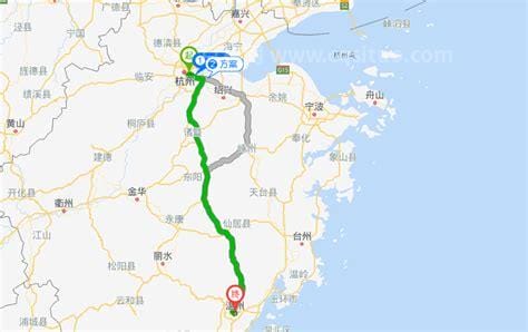 杭州到温州有多少公里