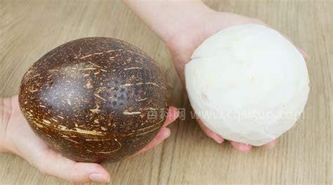 怎样去除椰子的外皮