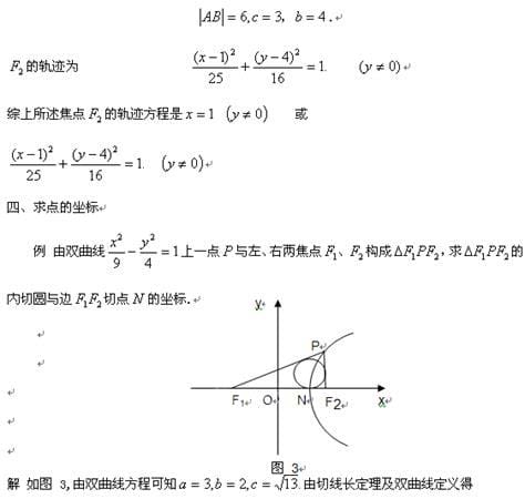 双曲线的定义和公式是什么